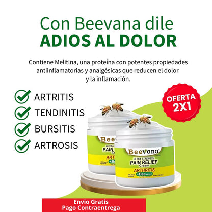 Beevana Joint Relief Cream El más vendido en EE UU