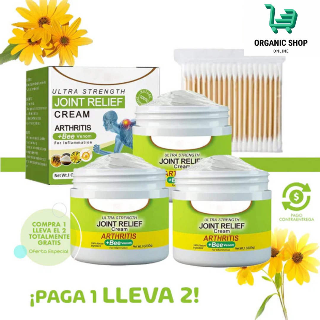 Beevana Joint Relief Cream El más vendido en EE UU