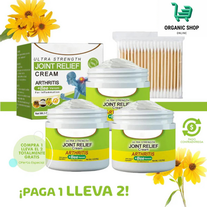 Beevana Joint Relief Cream El más vendido en EE UU