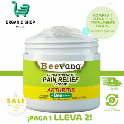Beevana Joint Relief Cream El más vendido en EE UU