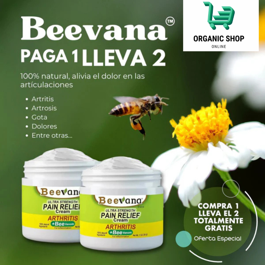 Beevana Joint Relief Cream El más vendido en EE UU