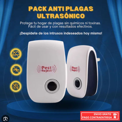 2x 1 PlagaFree Pro Producto de Tecnología Ultrasónica