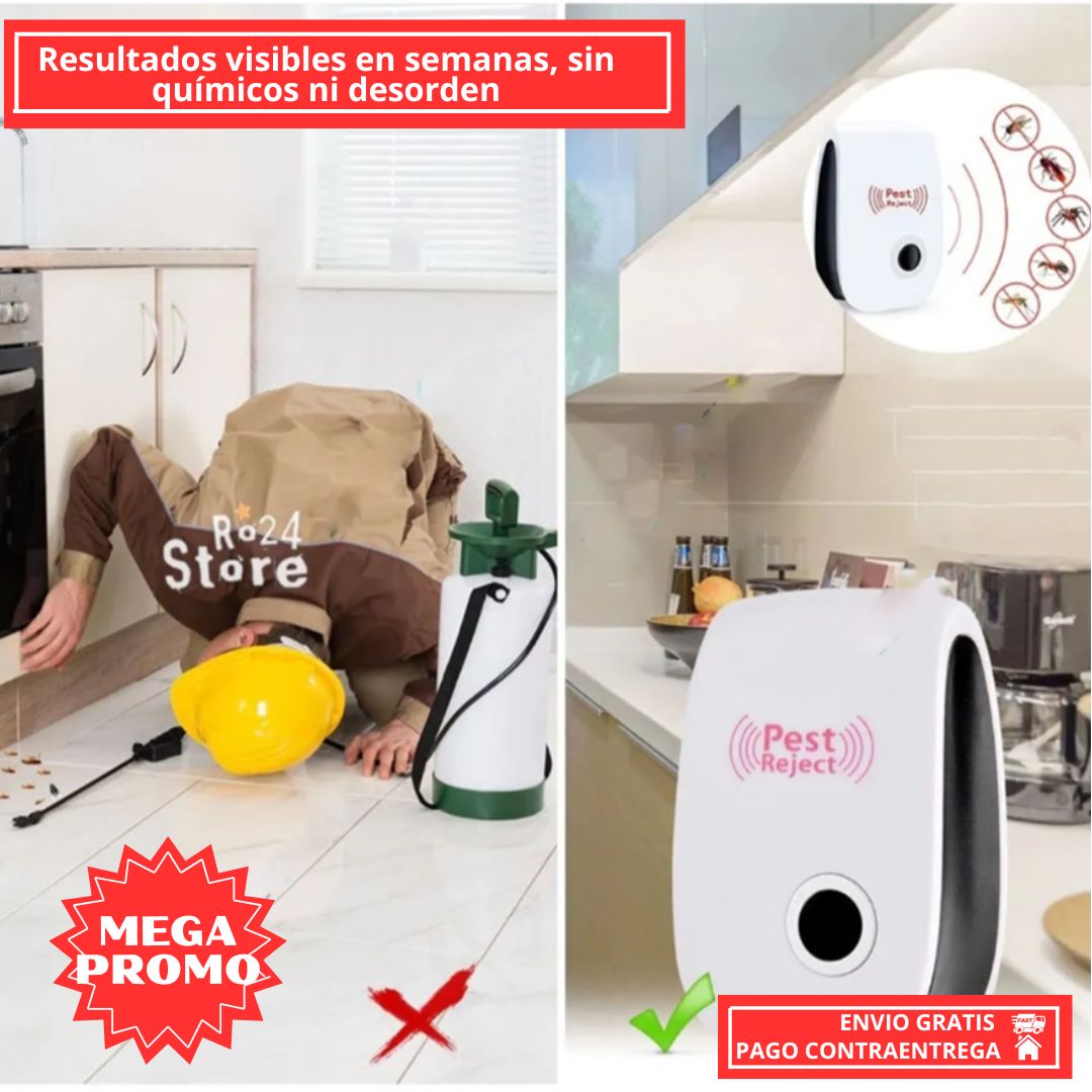 2x 1 PlagaFree Pro Producto de Tecnología Ultrasónica