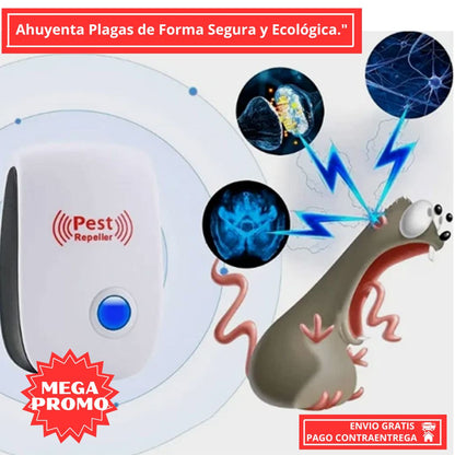 2x 1 PlagaFree Pro Producto de Tecnología Ultrasónica