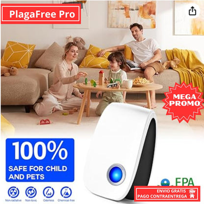 2x 1 PlagaFree Pro Producto de Tecnología Ultrasónica