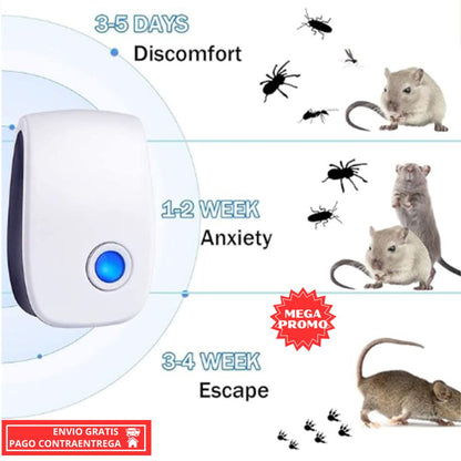 2x 1 PlagaFree Pro Producto de Tecnología Ultrasónica