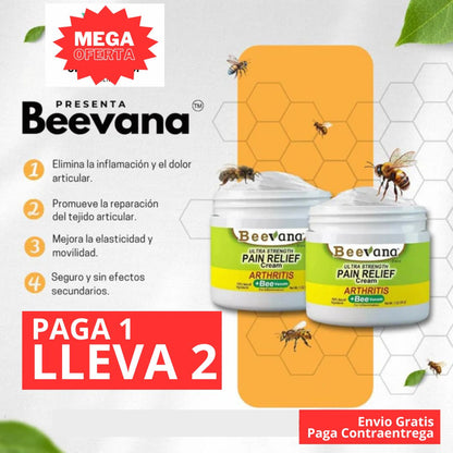 Beevana Joint Relief Cream El más vendido en EE UU